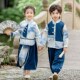 中式 套装 宝宝中国风演出服 日常古装 男童汉服春秋洋气高端儿童唐装