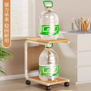 电脑主机托架公桌旁可移动主机箱收纳架家用多层带轮置物 甄选台式