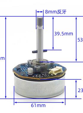 nidec直流无刷电机DC24V变频风扇马达净化器电机大功率48F704S280