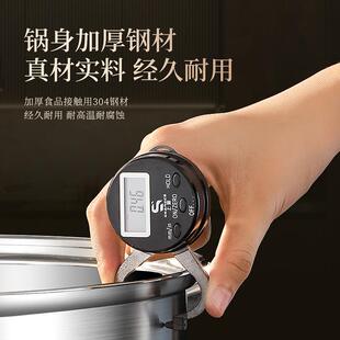巧方厨蒸锅2025新款304不锈钢家用加厚三层多功能蒸笼电磁炉瓦斯