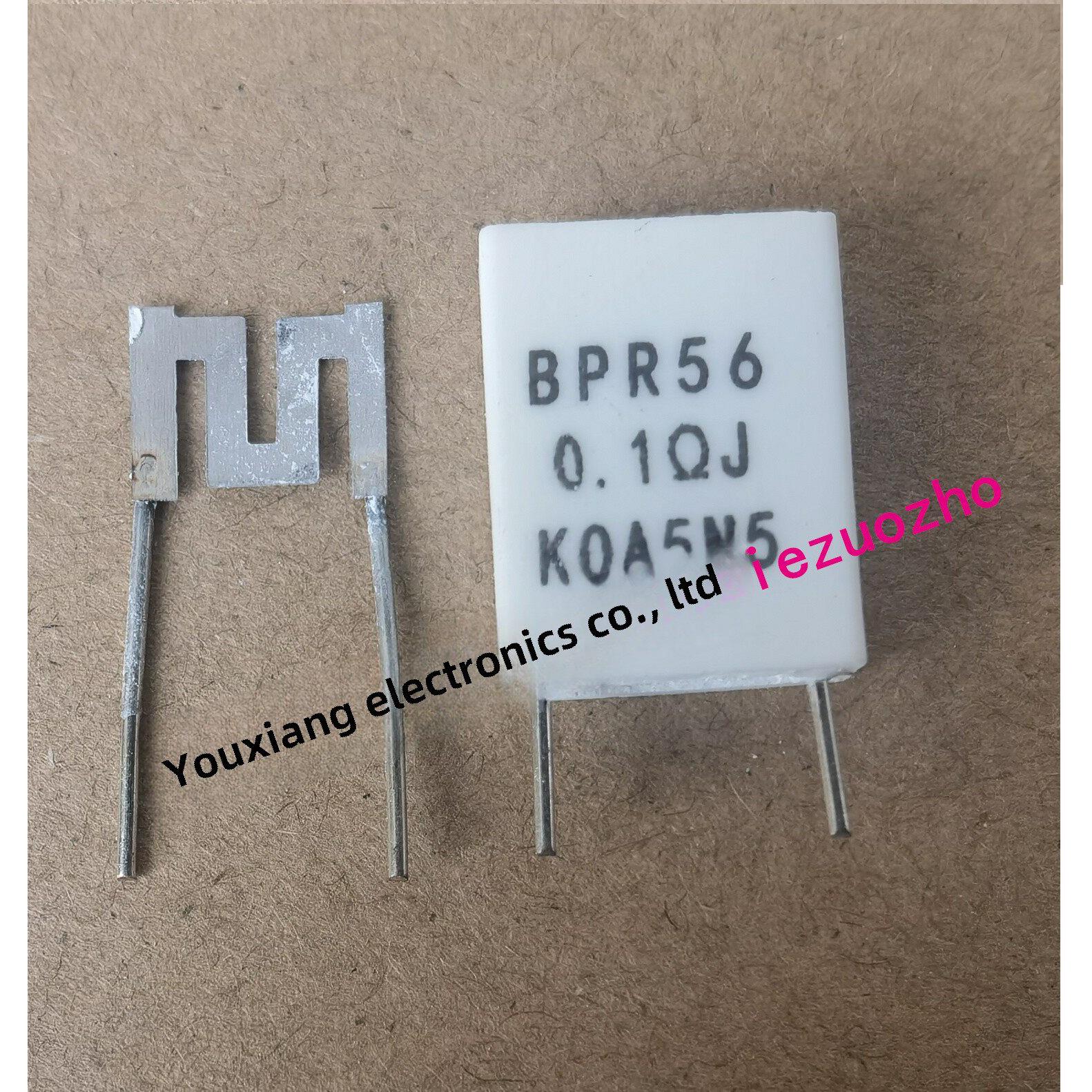 陶瓷Koa无感水泥电阻5W 0.1欧姆/0.15R/0.22R/0.33R 0.25R0.5欧姆