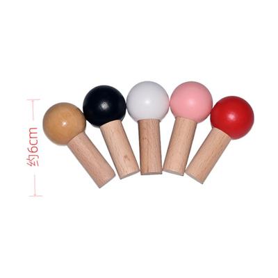 洞洞板火柴棍彩色配件原木火柴插棍挂钩适配于15mm孔径圆孔