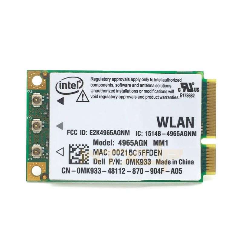 原装Intel 5100AGN 5300AN 5G双频mini pcie内置无线网卡wifi模块