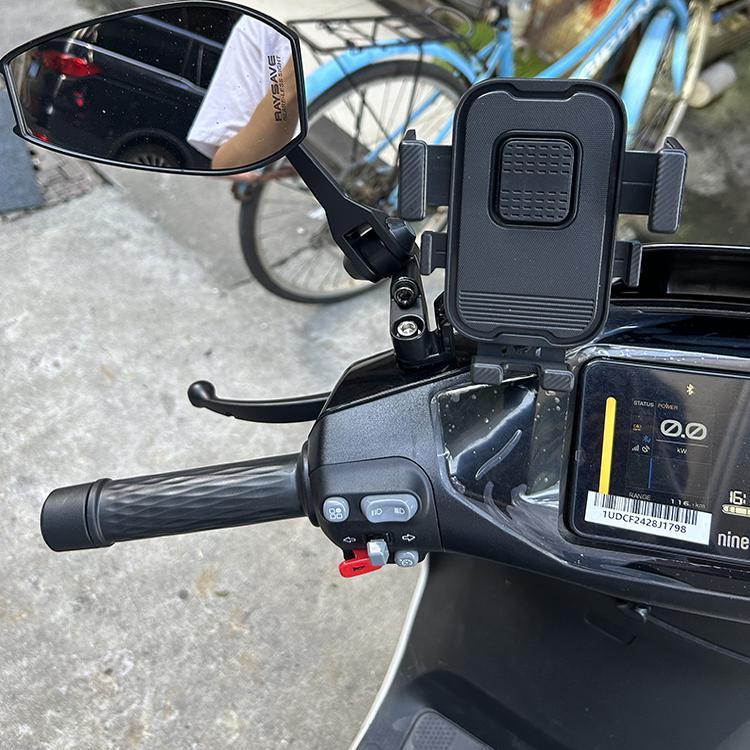 九号电动车安装Aos3/Aos4后视镜加长螺丝加装固定手机支架螺丝