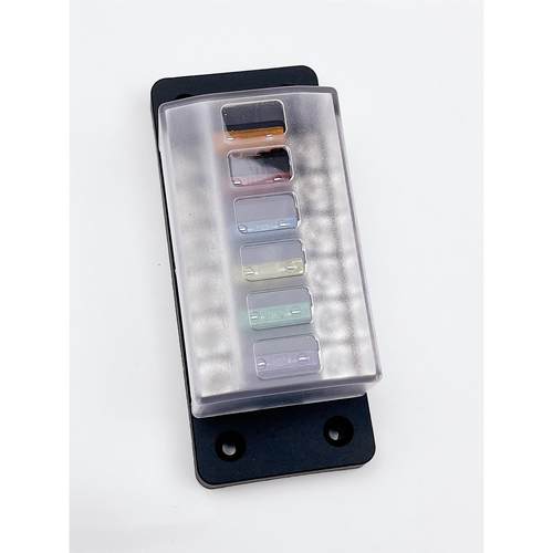 多档进出汽车保险丝座盒 4路6档8进10路12位 带线保险盒汽车改装