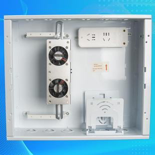 弱电箱散热器多媒体信息光纤配线配电箱改造智能温控风扇排风冷却