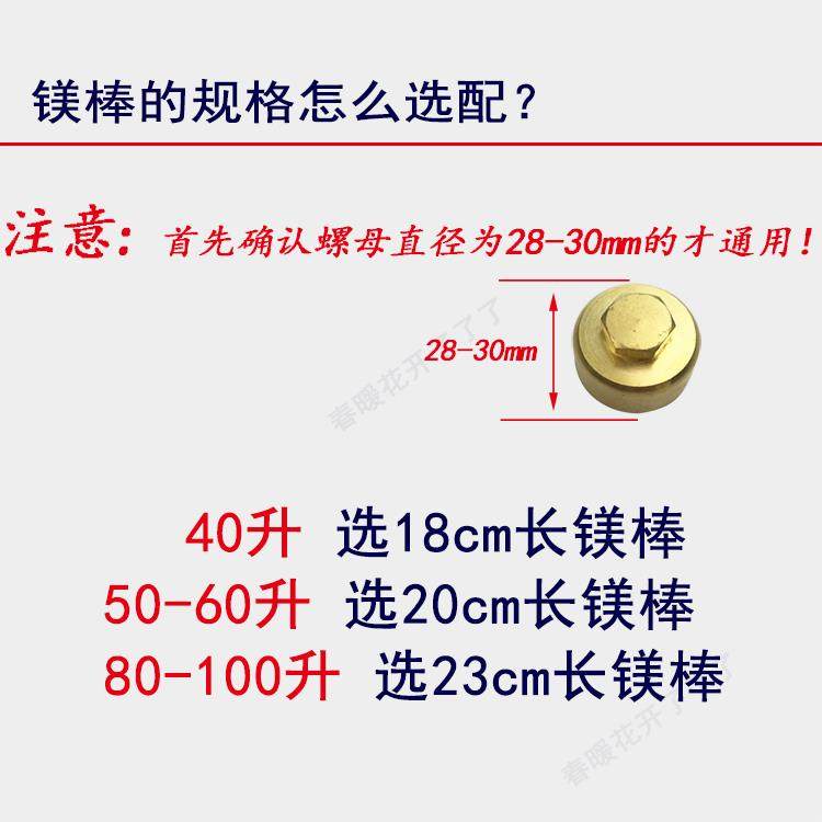 电热水器排污口阳极棒镁棒配件6分螺帽螺母堵头适用夏新现代新飞