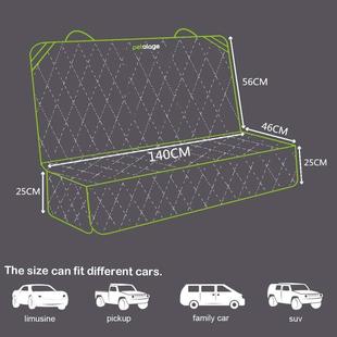 网约车座套出租汽车后排防脏坐垫坐人拉货单片半包围简约乘客椅套