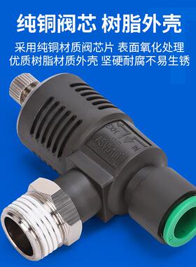 快速消声排气节流阀ASV310F-01-08S/410F-02-10S/510F-03-12S/06