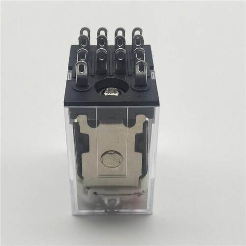 银触点小型中间电磁继电器MY2N-J/HH52P/54PL/MY4N-J AC220VDC24V