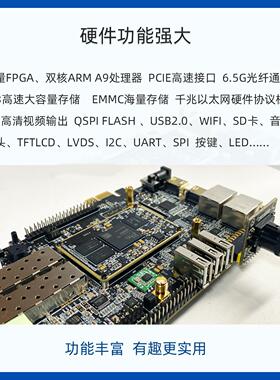 小梅哥PCIE光纤高速接口ZYNQ7015 XilinxFPGA开发板7020 ARMLinux
