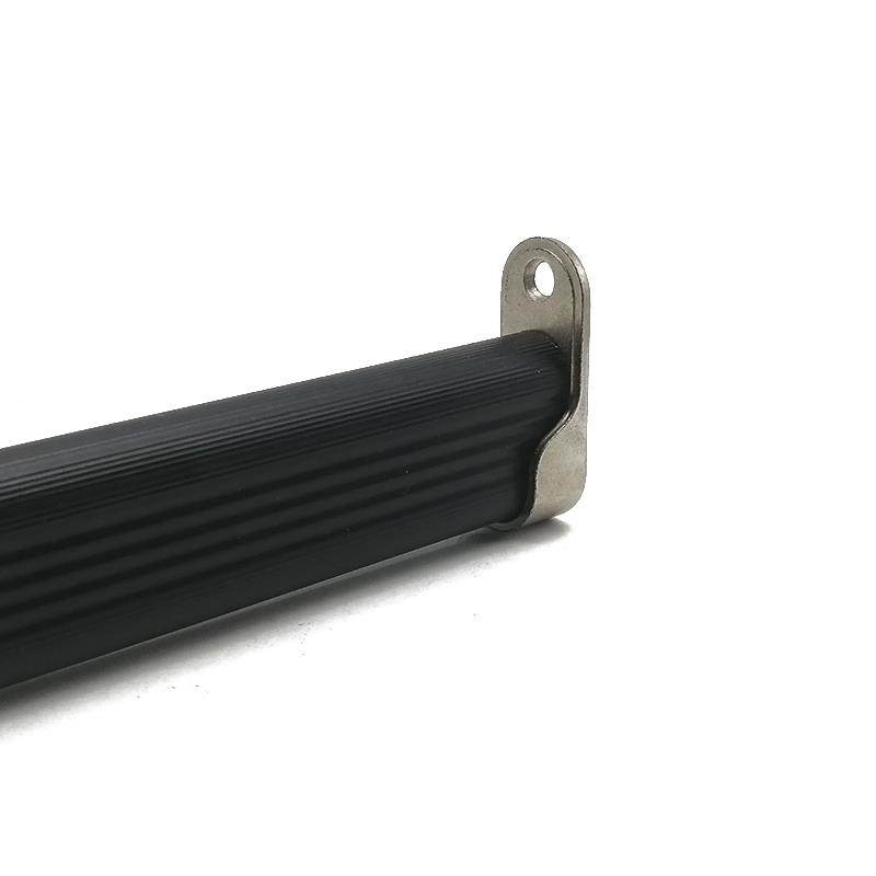 晾衣杆固定托挂衣杆堵头配件衣橱柜挂杆固定卡扣不锈钢圆管法兰座