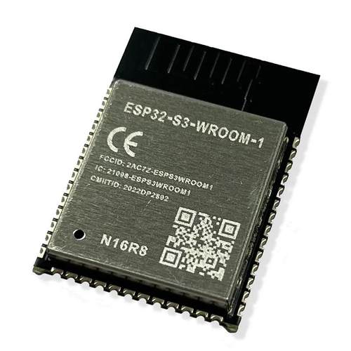 ESP32-S3-WROOM-1-N16R8/N8R2 32位双核MCU模块Wi-Fi+蓝牙5.0模组