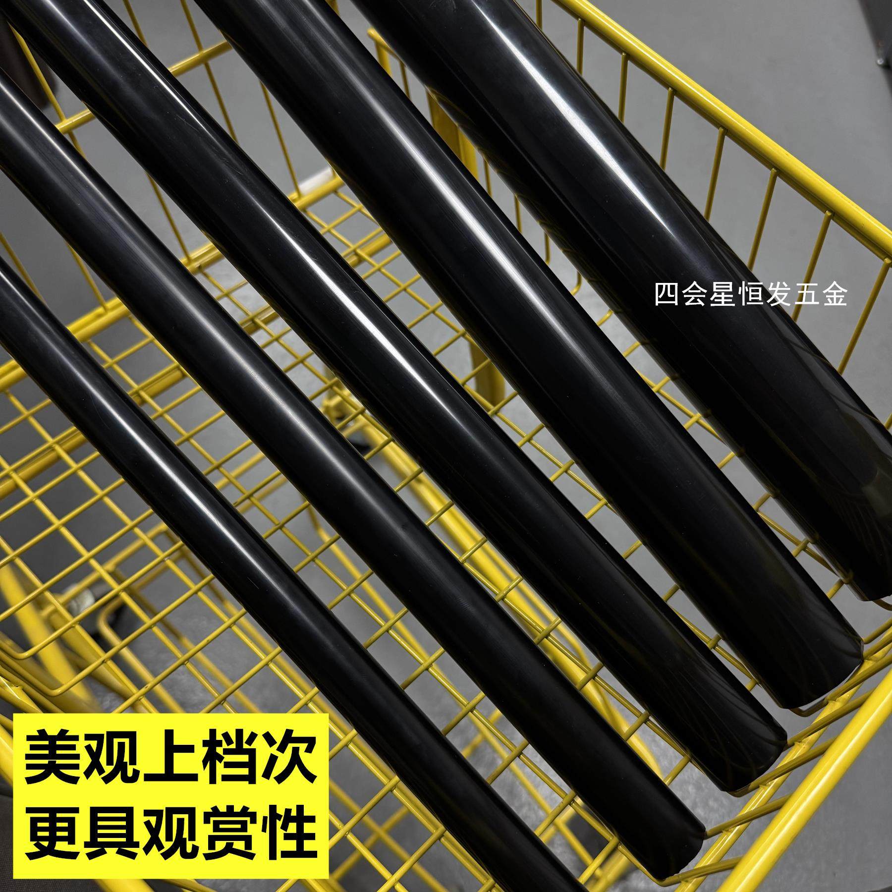 黑色PVC给水管硬质塑料自来水管鱼缸水族周转箱底过滤盒DIY改装管