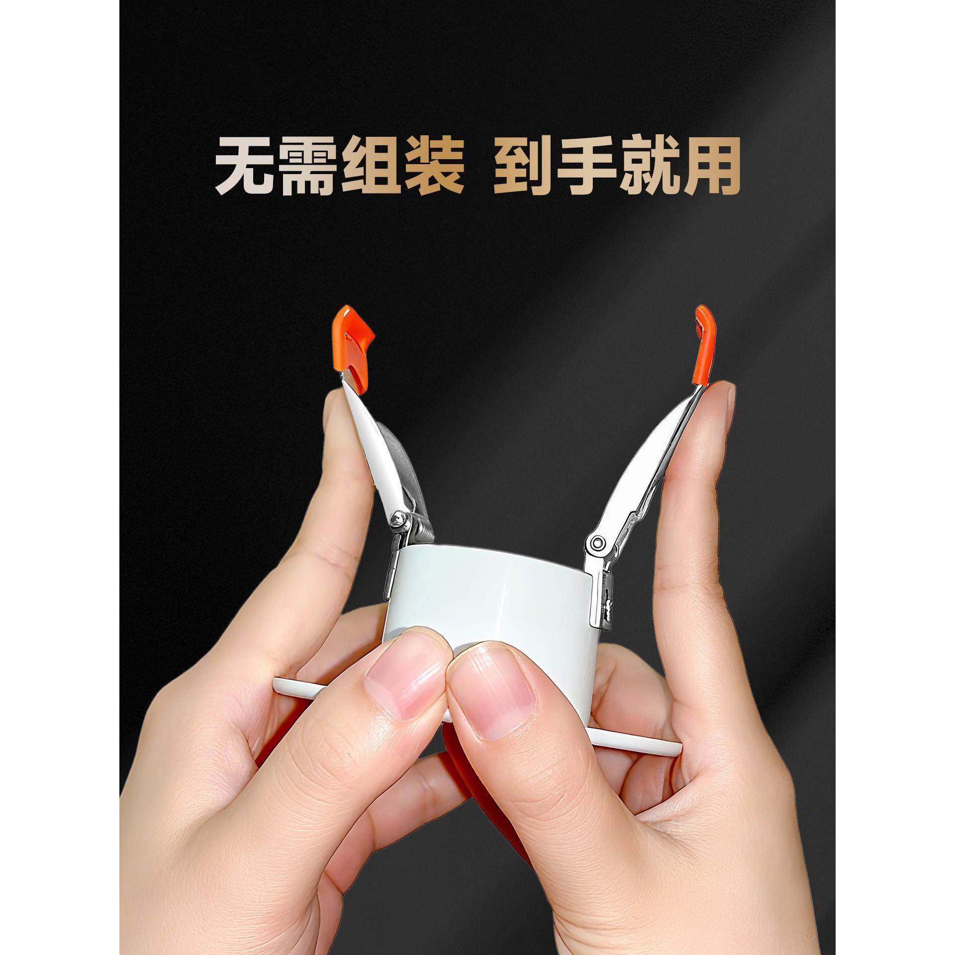 空调口封堵墙洞装饰盖空调圆孔洞口管道美化遮丑堵塞器烟道封堵盖