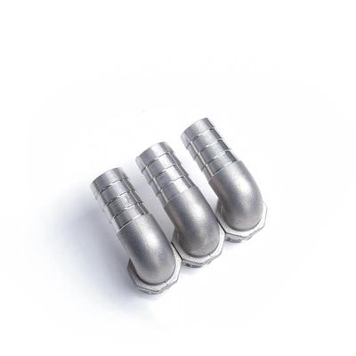 304不锈钢外丝宝塔弯头90度直角水管软管弯头接头4分6分1寸20 25