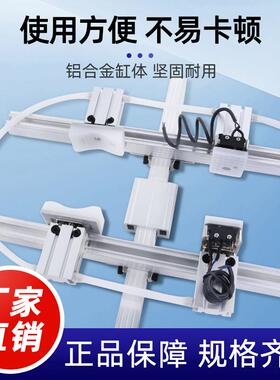 机械手抱具气缸1210PT/WD/CH抱持治具小型气动夹具带检测天行配件