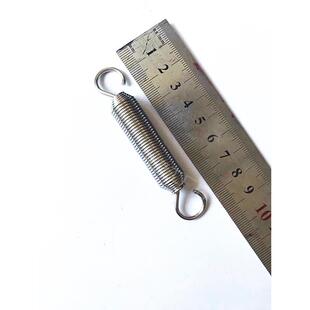 弹簧拉簧带钩 万向活钩弹簧活动挂钩拉伸拉力弹簧 不锈钢活钩拉簧