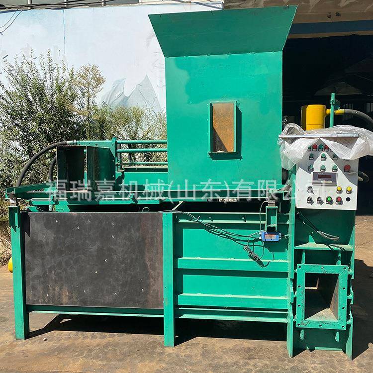 稻壳压缩装袋机全自动秸秆饲料打包机青储黄储玉米秸秆打包机