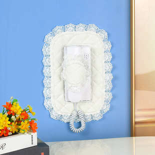 定制门铃电话套罩可视对讲遮挡装饰盒楼宇门禁室内机防尘框保护贴