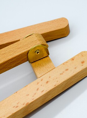 微型山毛榉画架微型台式画架G46028桌面微型相框架展示油画架儿童