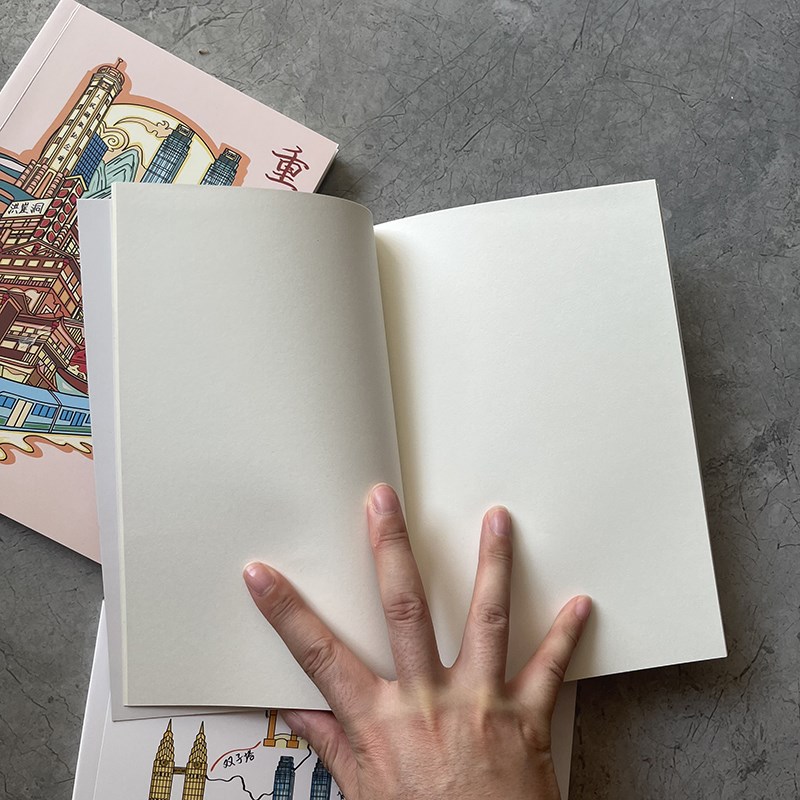 手工代盖165枚重庆特色印章旅游打卡盖章笔记本子手账本生日礼物