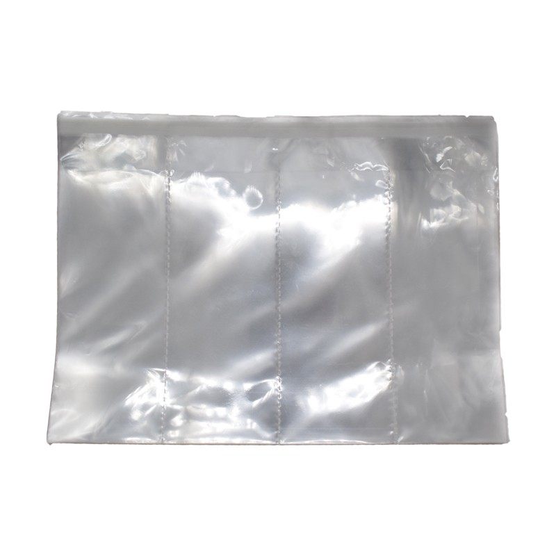 o塑料自粘连体卡片胶袋四格十格定制多格袋个