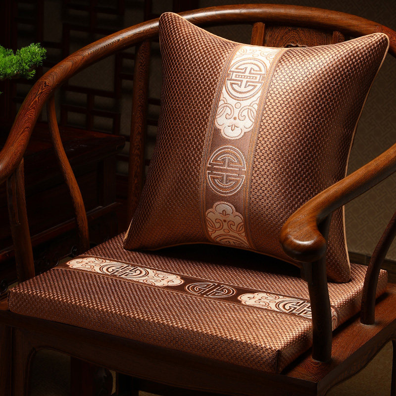 夏季冰丝椅垫红木沙发透气藤席坐垫实木餐椅茶椅圈椅垫子定制,居家布艺,椅垫,淘宝优惠券,粉丝福利购,淘宝优惠卷