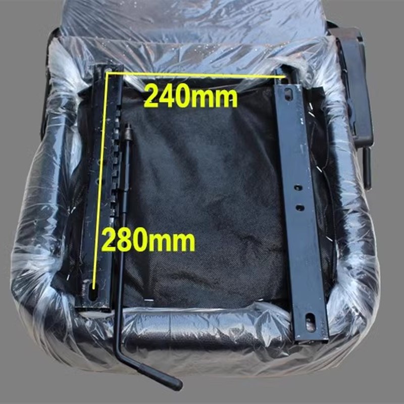 电动三轮车座椅单人电动车车座全封闭四轮车前排座椅总成坐垫加厚