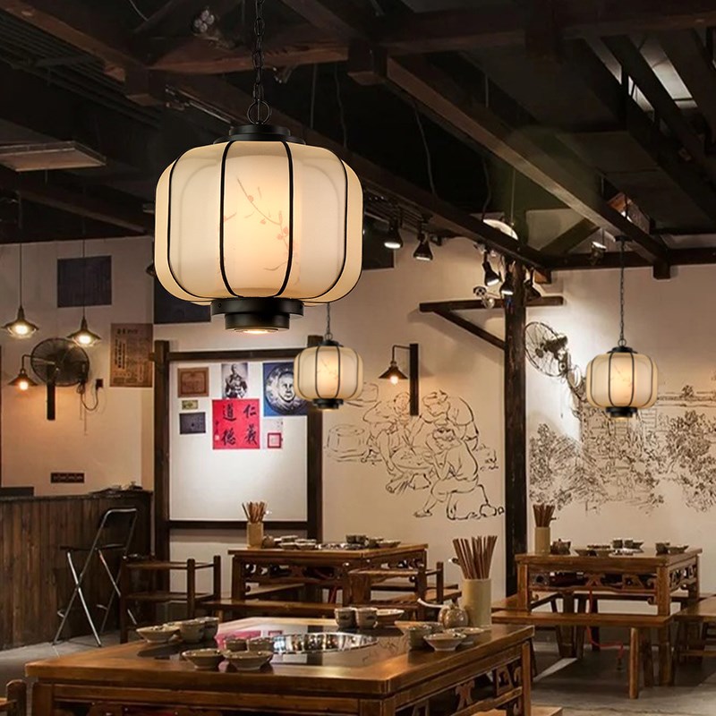 火锅店带餐饮店灯具新饭店包厢饰灯
