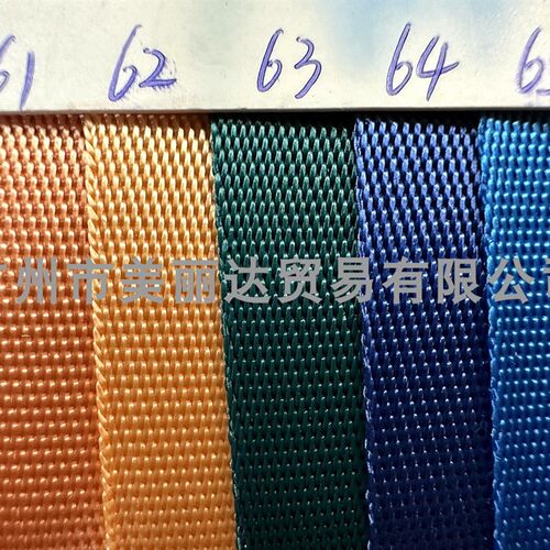 用于手袋箱包辅料等厘宽光泽平滑小光点纹尼龙织卷