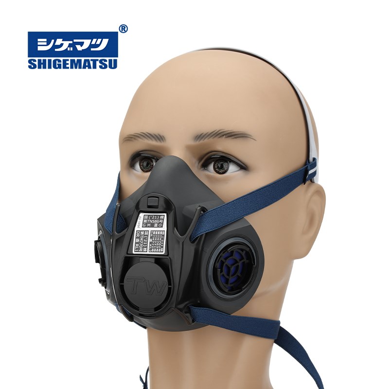 日重松轻巧喷漆电焊雾霾面具尘毒防