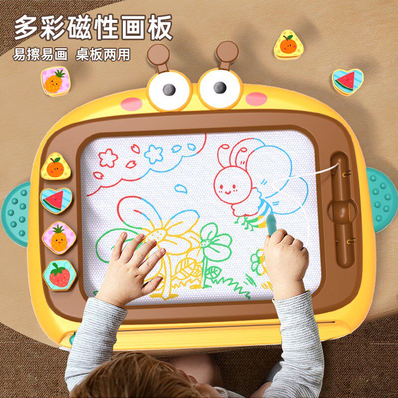 儿童画板磁性写字板消除擦婴幼儿两宝宝涂鸦画画