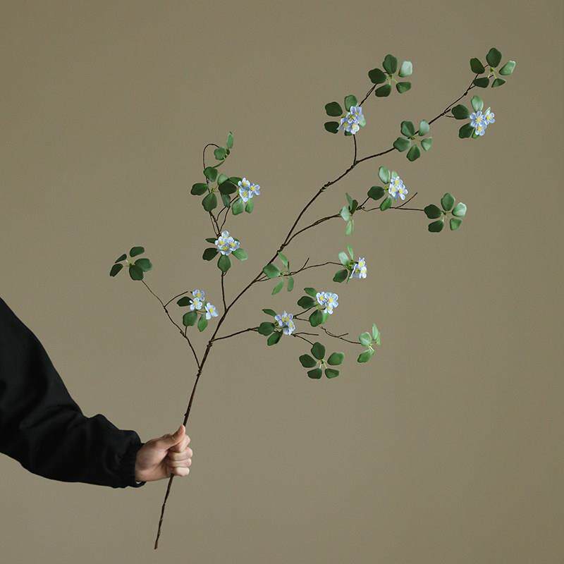 小清新观音莲仿真花藤蔓假花家居摆设客厅餐桌玄关装饰品摆件花艺
