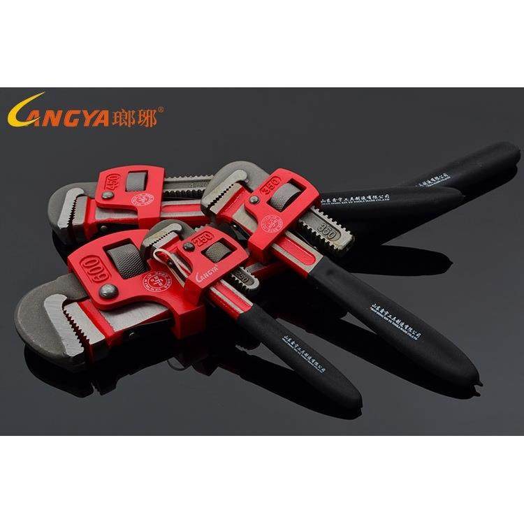 管钳金丰英式管子钳扳手多功能水暖管钳350万能快速管钳维修工具