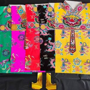 仙家纸衣服服饰龙衣三太奶奶装娘娘款女款套装神仙衣裳六月六