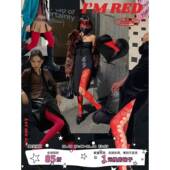 SEE 小众穿搭红色系打底袜圣诞节新年连裤 LET 袜天鹅绒打底裤