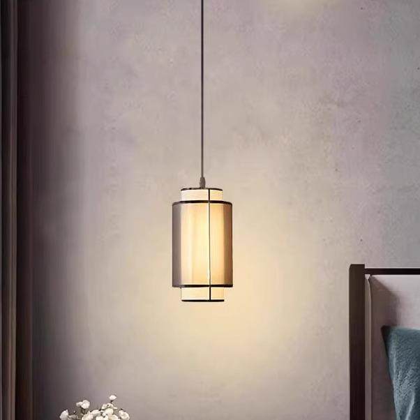 宋代美学禅意床头小吊灯新中式茶室书房饭厅吧台玄关民宿古典灯具