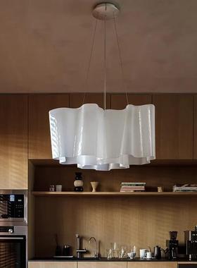 法式中古logico餐厅吊灯简约现代设计师客厅吧台奶油风卧室云朵灯
