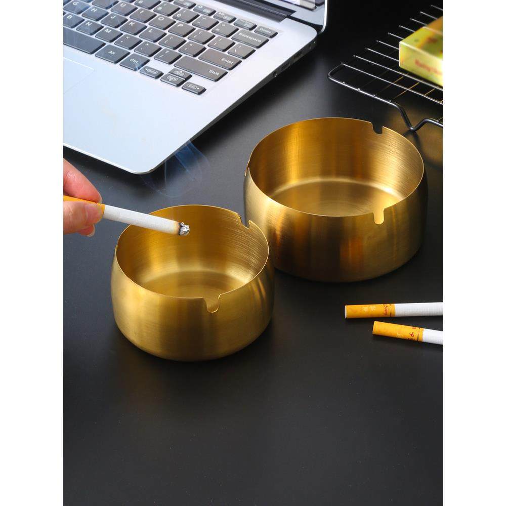 加厚烟灰缸不锈钢创意时尚客厅大号防风防摔家居送礼KTV餐厅网吧,节庆用品/礼品,时尚烟灰缸,淘宝优惠券,粉丝福利购,淘宝优惠卷