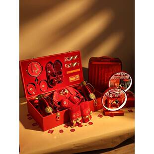 采购产品高端新娘嫁妆套装，婚礼用品，全套洗涤用品，珠宝婚礼盆