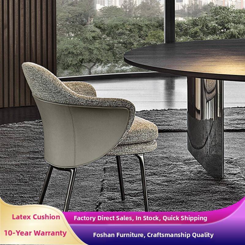 轻型豪华餐椅，后现代Normcore家庭桌椅，斯堪的纳维亚意大利安吉