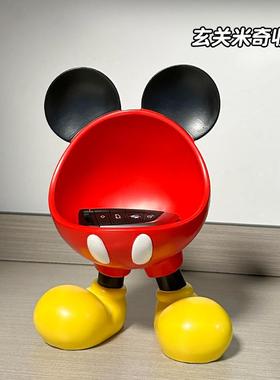 李子熟瞭老鼠玄关摆件钥匙收纳入户创意置物架家居装饰品乔迁送礼