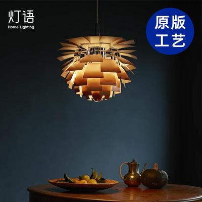 丹麦PH松果吊灯经典北欧设计师客厅挑高别墅灯卧室松子装饰艺术灯