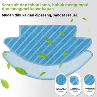 K2滤网滤芯抹布拖布边刷清洁液 配件C5 适配OKP扫地机器人K5 PRO