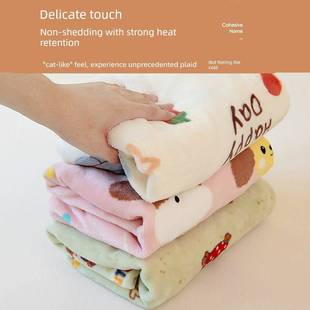 加厚牛奶绒婴儿专用床笠a类加绒保暖秋冬拼接儿童床垫套定制床单