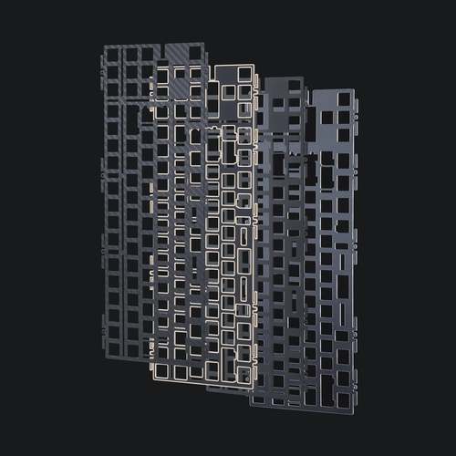 KBDfans 客制化机械键盘KBD8X MKIII配件定位板PCB配重声音包