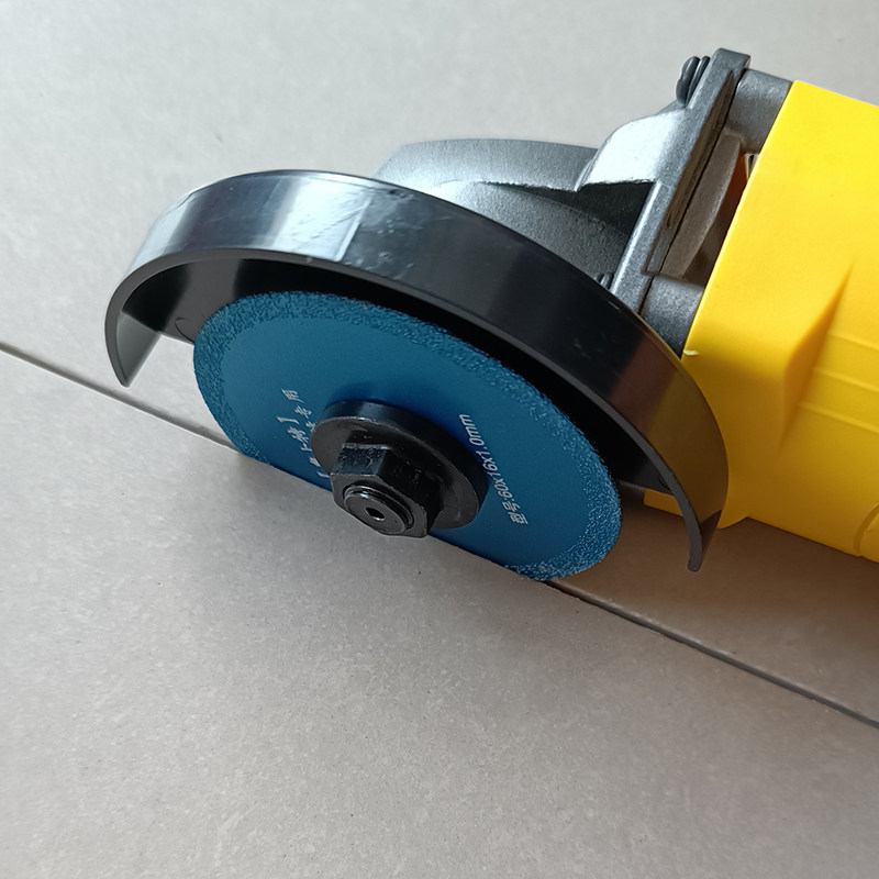 奥卜特小型角磨机瓷砖水泥美缝清缝施工工具迷你小号切割机开缝器