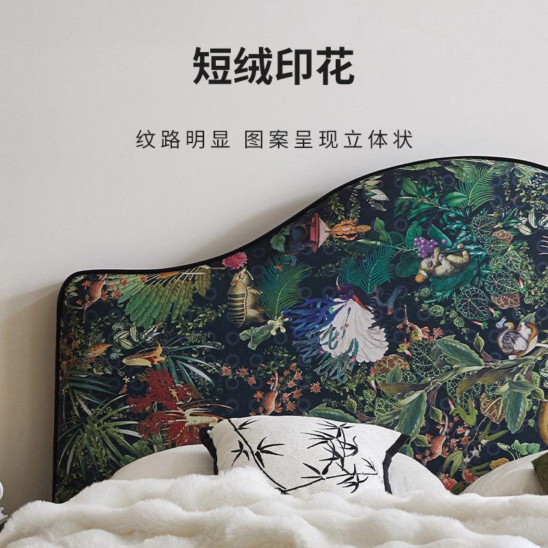 025床软包銮鸾大垫自头粘床靠上靠枕无床2头靠包法式銮鸾床覆古靠