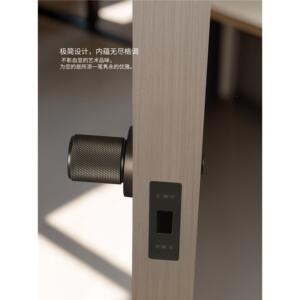 汇龙用隐形门锁家极简室内单面执泰手锁VZQ静音卧房门锁单边室门